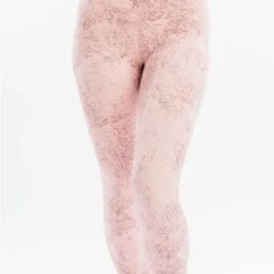 ZYIA Active Pink Etching Light N Tight Hi-Rise 7/8 24” RC Size 2